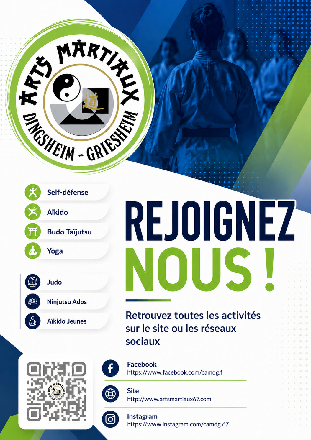 Affiche Section Aikido 2026-2027